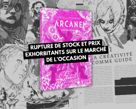 L'artbook d'Arcane en rupture de stock