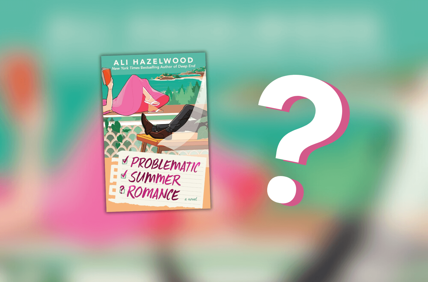 La couverture de Problematic Summer Romance se dévoile